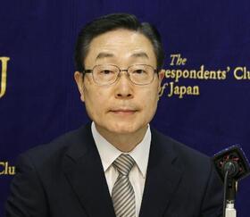 　世界平和統一家庭連合（旧統一教会）の田中富広会長