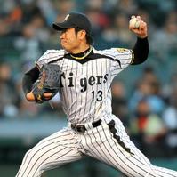 力投する阪神・榎田大樹=甲子園(撮影・棚橋慶太)
