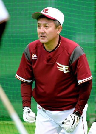 　阪神がヘッドコーチ招聘を検討している楽天・清水外野守備コーチ