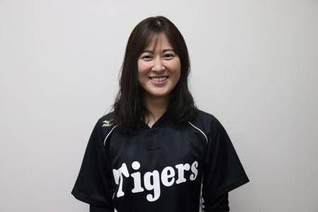 タイガースアカデミーのコーチに就任する阪神タイガースＷｏｍｅｎ・三浦伊織（球団提供）