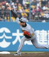 　先発し力投する才木（撮影・北村雅宏）