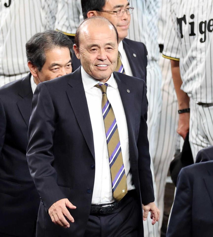 　エキスパート表彰候補の岡田オーナー付顧問