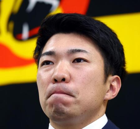 　将来的にメジャーリーグへの挑戦を語った石井（撮影・山口登）