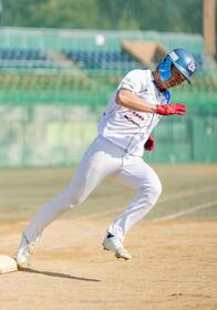 　兵庫ブレイバーズ時代の山崎