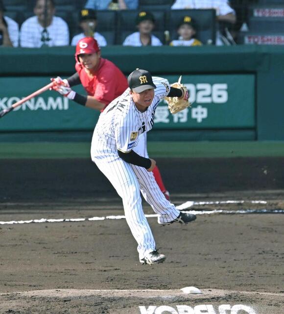 阪神・村上 お待たせ2勝目 熱投123球