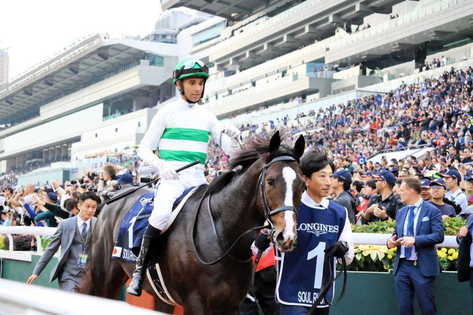 　香港マイルで２着に終わったソウルラッシュ