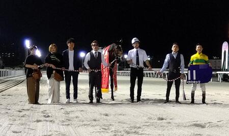 無傷5連勝で重賞3連勝を果たしたベアバッキューン