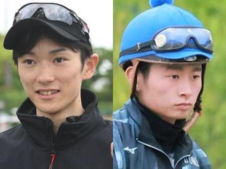 (左から)坂井瑠星、岩田望来
