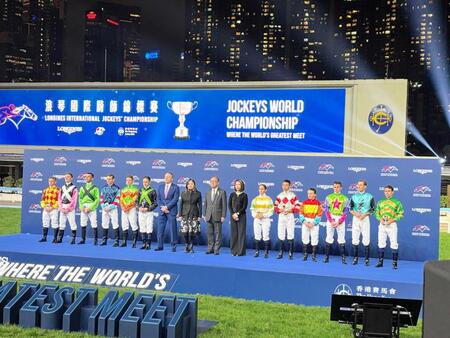 　豪華メンバーがそろった昨年のロンジン・インターナショナル・ジョッキーズ・チャンピオンシップ