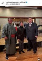 Ｃ・ルメール騎手インスタグラム（ｃｈｒｉｓｔｏｐｈｅｌｅｍａｉｒｅ＿ｏｆｆｉｃｉｅｌ）より