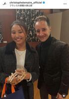 Ｃ・ルメール騎手インスタグラム（ｃｈｒｉｓｔｏｐｈｅｌｅｍａｉｒｅ＿ｏｆｆｉｃｉｅｌ）より