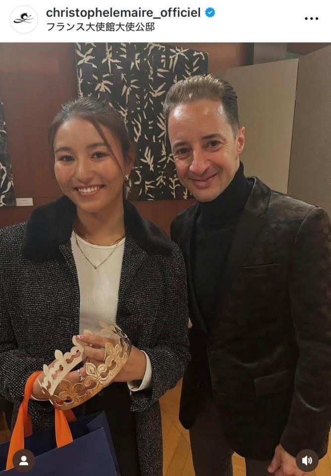 Ｃ・ルメール騎手インスタグラム（ｃｈｒｉｓｔｏｐｈｅｌｅｍａｉｒｅ＿ｏｆｆｉｃｉｅｌ）より