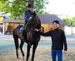 【ジャックルマロワ賞】シックスペンス好感触 武豊が最終追い見届け太鼓判 シュトラウスも周回コースで好気配