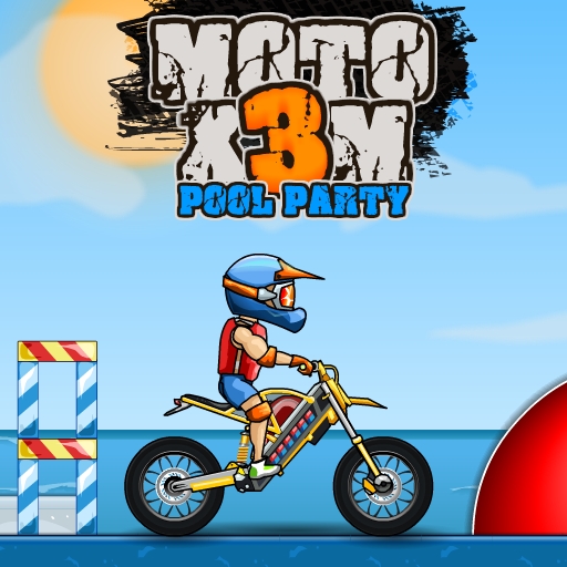 Moto X3M プールパーティー