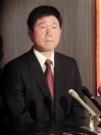 　関西独立リーグからの脱退を表明した紀州レンジャーズの木村竹志理事長