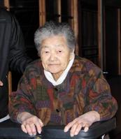 池田高校元監督、故蔦文也監督の夫人・キミ子さん