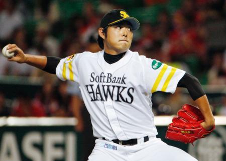 　日本ハム戦に先発したソフトバンク・摂津＝ヤフオクドーム
