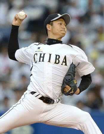 　７回無失点で２勝目を挙げたロッテ・唐川＝ＱＶＣ