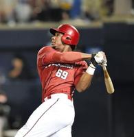 前日サイクルの広島ロサリオが２戦連発