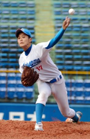 １失点完投で今季２勝目を挙げた青学大・福本