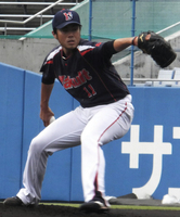 由規シート打撃登板で最速１５０キロ