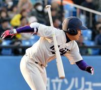 明大２年連続の決勝　菅野が４打点