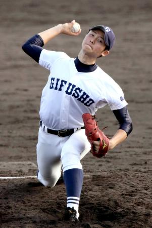 　日本ハムが来季ドラフトでの上位候補としてリストアップする県岐阜商・高橋純平