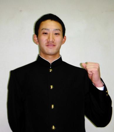 　今春入学する早大の新入生ガイダンスに参加し、意気込む浦和学院・小島