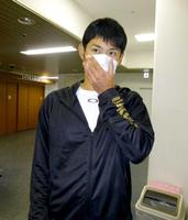 　巨人戦での完投を宣言した井納