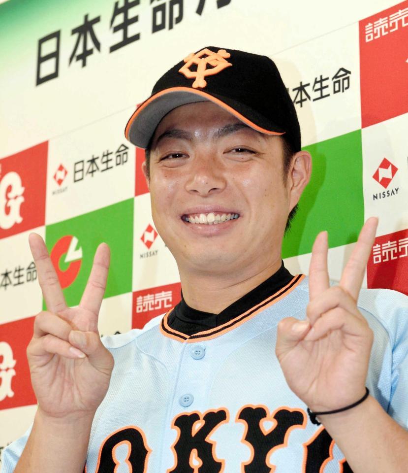 　３、４月の月間ＭＶＰに輝いた巨人・高木勇