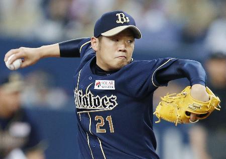 　７回を１点に抑え、今季初勝利を挙げたオリックス・西＝京セラドーム