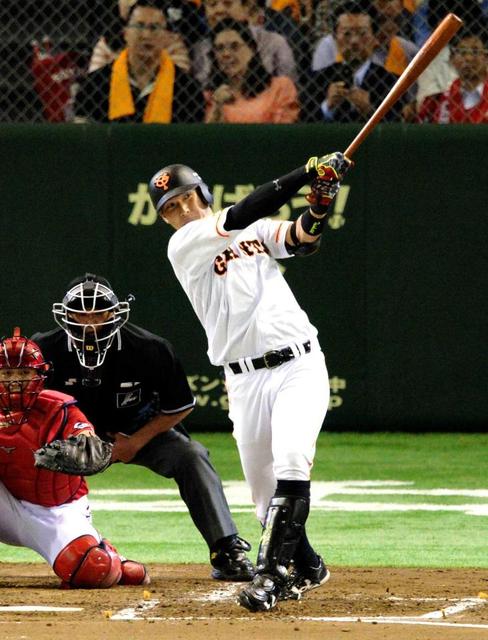 巨人・大田１番で出場 １号Ｖ弾