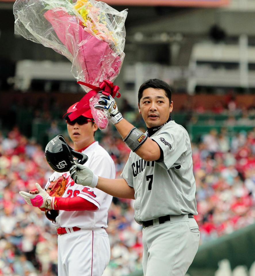 中日 森野が通算１５００本安打達成 野球 デイリースポーツ Online