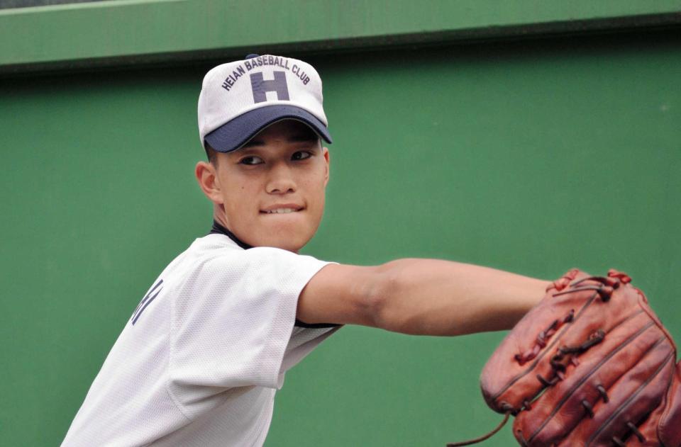 　夏にかける思いを語った龍谷大平安・高橋