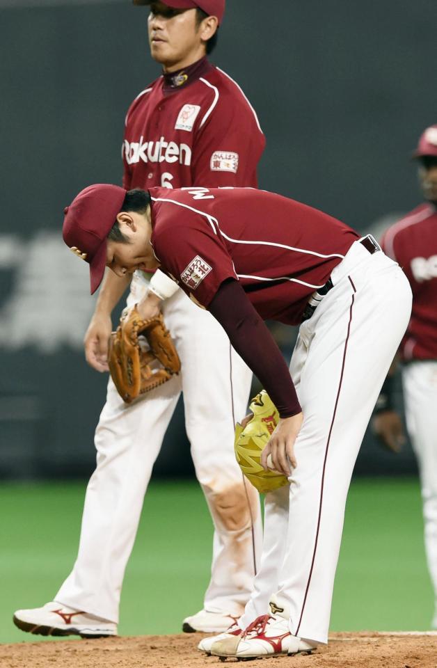 楽天松井裕 セーブ機会で初の救援失敗 野球 デイリースポーツ Online