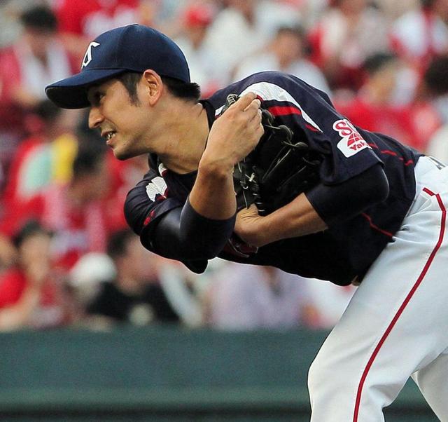 ヤクルト山中、プロ初完封で開幕６連勝