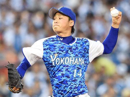 　ヤクルト戦に先発したＤｅＮＡ・石田＝横浜