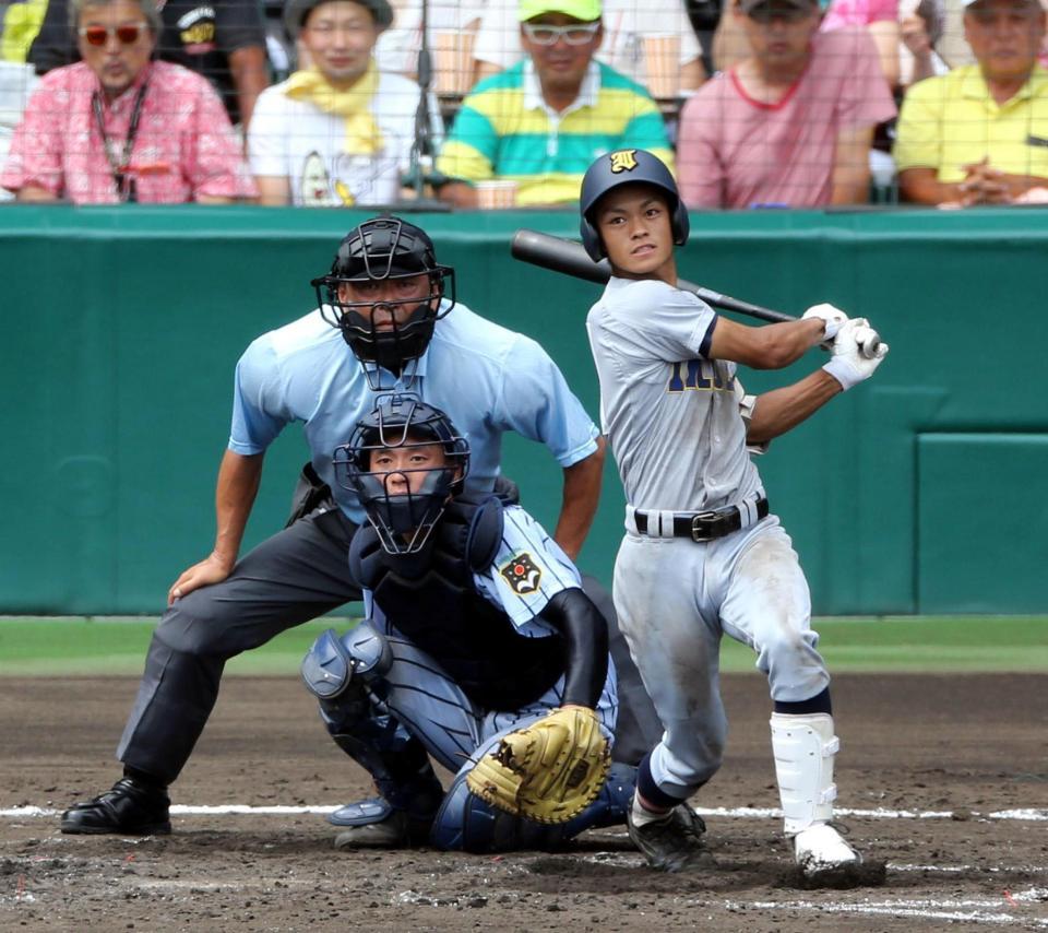 仙台育英が三回に３点を奪って反撃開始 野球 デイリースポーツ Online