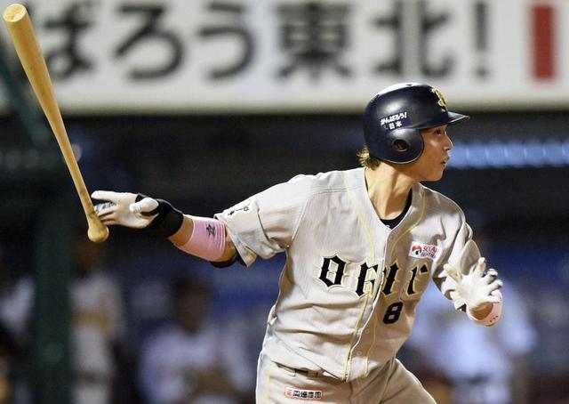 オリ駿太が１９分間中断明けに決勝打