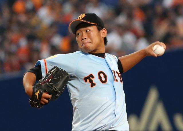 巨人・田口６月２日以来の３勝目