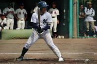 新チームでもクリーンアップを任せられている大阪偕星学園・岸＝大体大浪商Ｇ