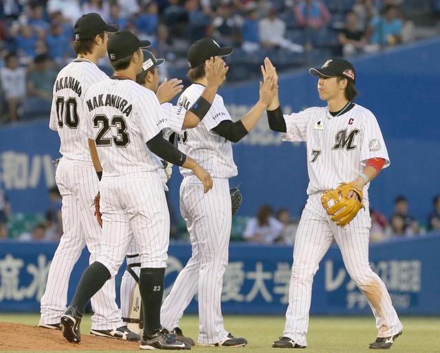 ロッテ荻野の激走で連続無得点から脱出