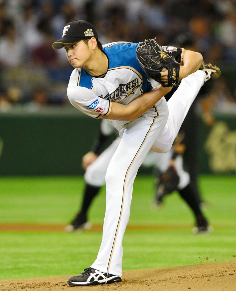 　中５日登板するプランが浮上した日本ハム・大谷