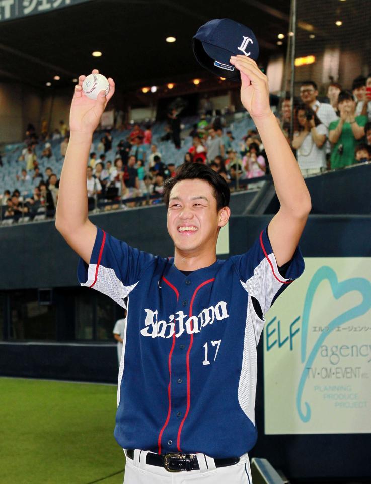 　「エース道」を引き継ぐ決意を示した西武・高橋光
