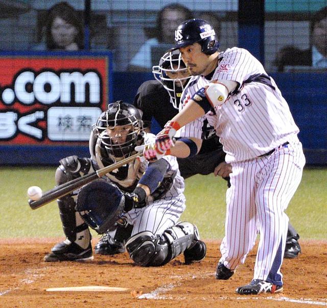 ヤクルト畠山　球団日本選手最多打点