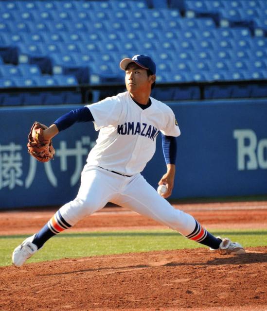 ドラ１候補の今永０封も駒大がけっぷち