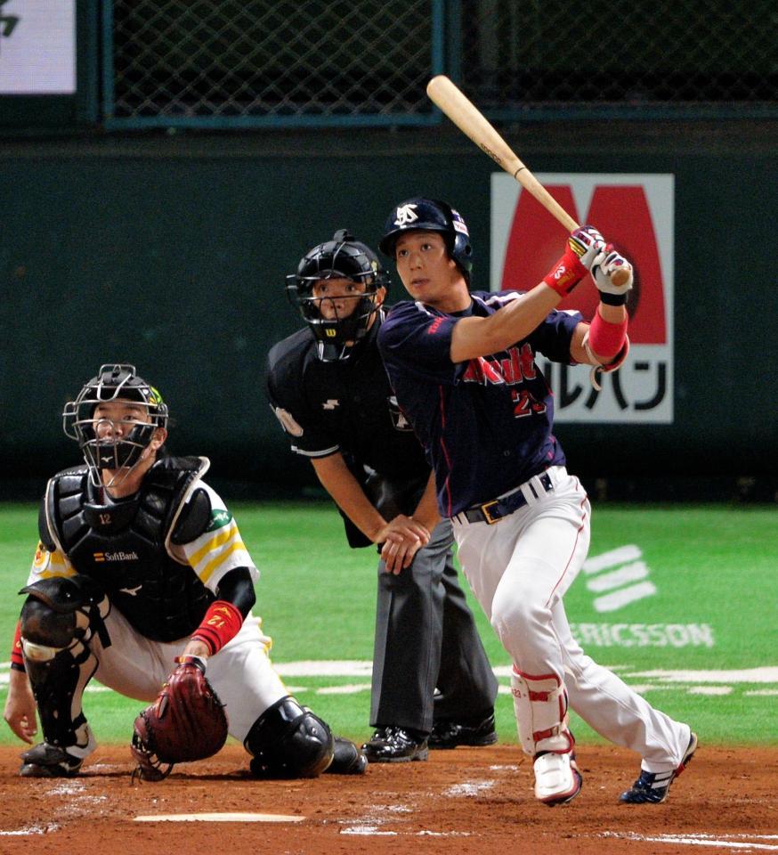山田哲人 日本シリーズ初安打 初盗塁 野球 デイリースポーツ Online