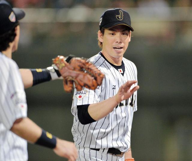 侍Ｊマエケン粘投で５回５安打２失点