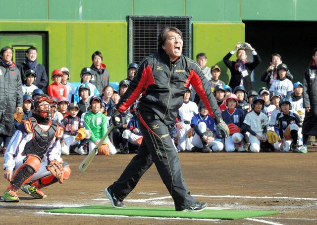 松井秀喜氏　１３年ぶりＧ球場で特大弾