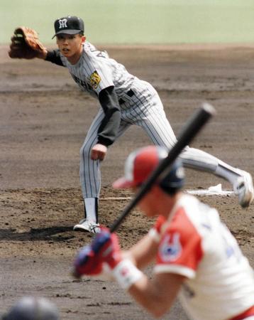 ウエスタン・近鉄戦で初先発し３イニング無失点、６連続三振と上々の出来＝９３年５月１１日　